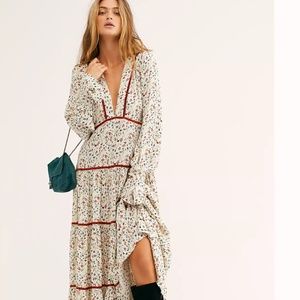 Free People- What A Feeling Midi Dress